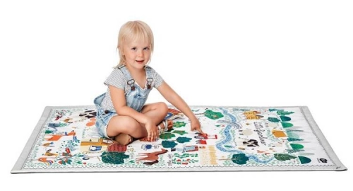 Развивающий коврик-палатка Kinderkraft Little Gardener 3in1 Educational Mat