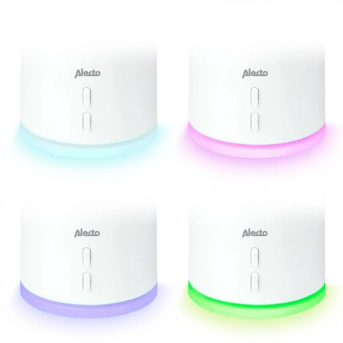 Alecto Baby Projector Ultrasonic 2 in 1 Gaisa mitrinātājs Naktslampiņa BC-24