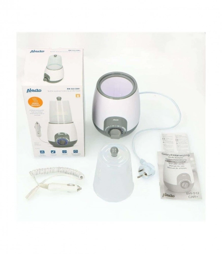 Alecto BOTTLE WARMER HOME + CAR Pudelīšu sildītājs un sterilizators 2in1