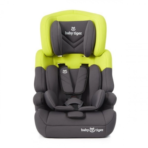 Baby Tiger Mali Grey yellow Bērnu autosēdeklis 9-36 kg