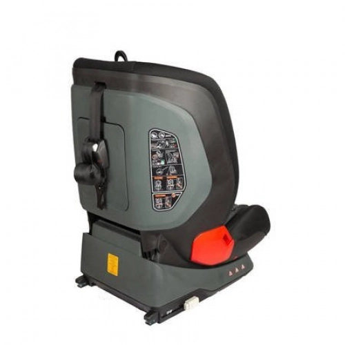 BabySafe Corgi Grey black Bērnu autosēdeklis 9-36 kg