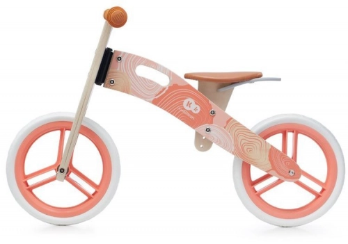 Беговел с деревянной рамой Kinderkraft Runner Nature Ruby