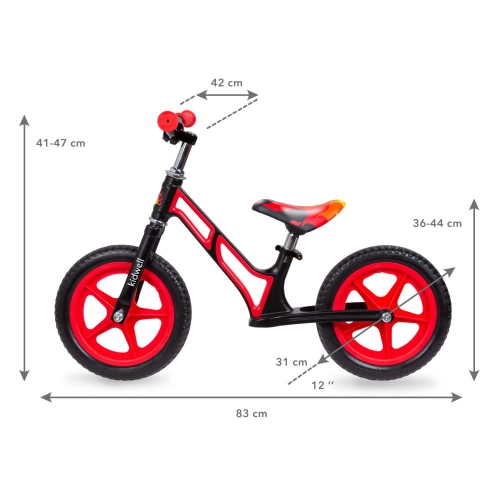 Balansa ritenis Kidwell Comet Black/Red