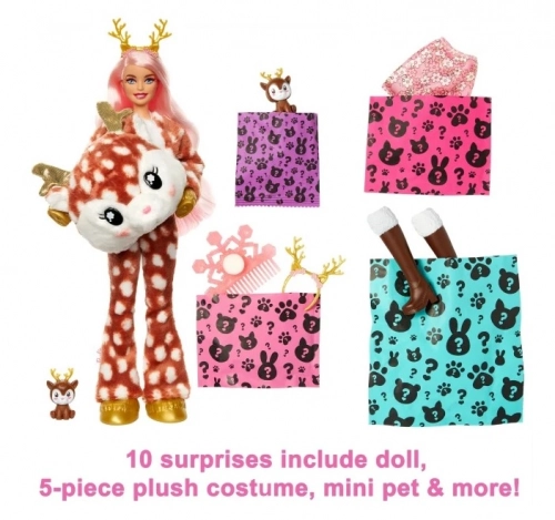 Barbie Cutie Reveal Doll Deer lelle HJL61