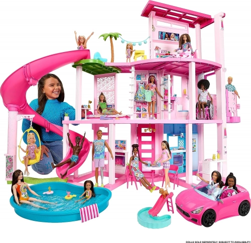 Barbie Dreamhouse 2023 + 75 Accessories HMX10 Leļļu māja
