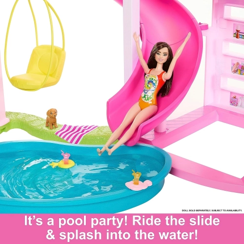 Barbie Dreamhouse 2023 + 75 Accessories HMX10 Leļļu māja