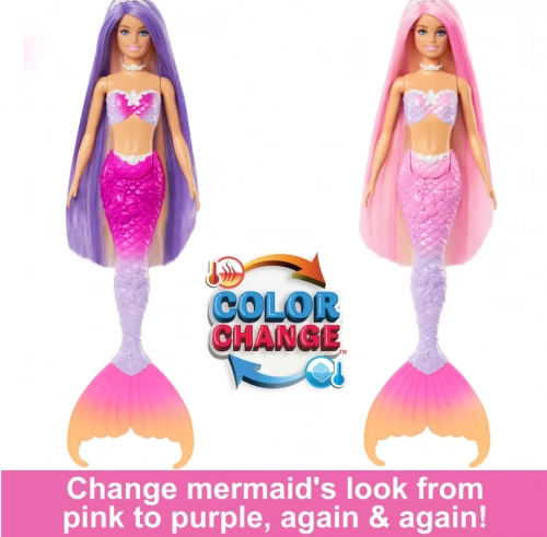Barbie Dreamtopia кукла русалка меняющая цвет