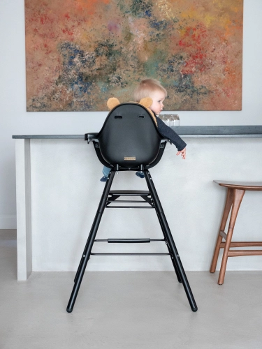 Barošanas krēsls 2in1 Childhome Evolu 2 Black