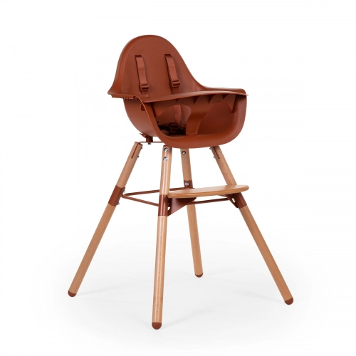 Barošanas krēsls 2in1 Childhome Evolu 2 Natural Rust