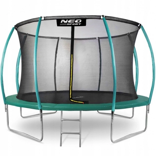 Batuts Neo-Sport ar aizsargtīklu 435 cm 14FT + trepes dāvanā