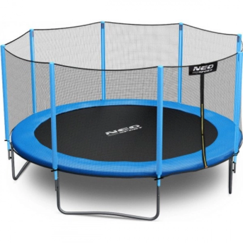Batuts Neo-Sport ar Ārējo aizsargtīklu 465 cm 15FT + trepes dāvanā
