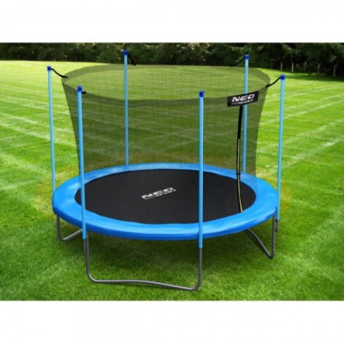 Batuts Neo-Sport ar Iekšējo aizsargtīklu 312 cm 10FT + trepes dāvanā