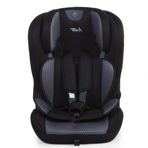 Bērnu autosēdeklis 9-36 kg CHILDHOME ISOFIX Car Seat group 1/2/3 grey anthracite