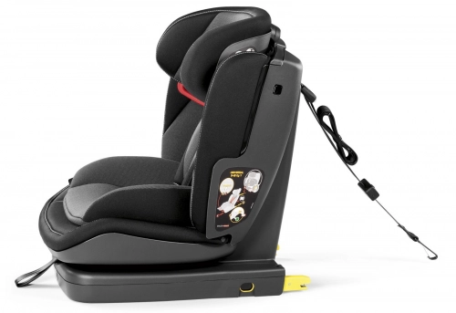 PEG PEREGO Viaggio 1-2-3 Via Crystal Black IMVA000035DP53DX13 Bērnu autosēdeklis 9-36 kg