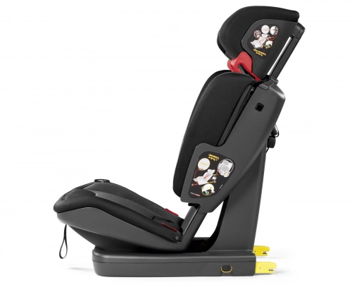PEG PEREGO Viaggio 1-2-3 Via Crystal Black IMVA000035DP53DX13 Bērnu autosēdeklis 9-36 kg