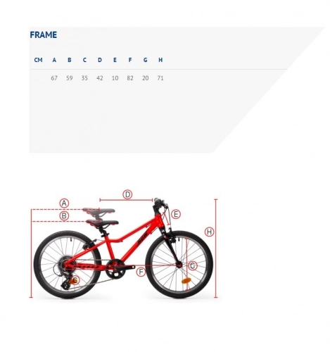 Bērnu divritenis velosipēds Corratec Bow Red 20 collas