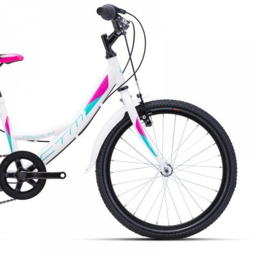 Детский двухколесный велосипед CTM Maggie 2.0 White turquoise 20 дюймов