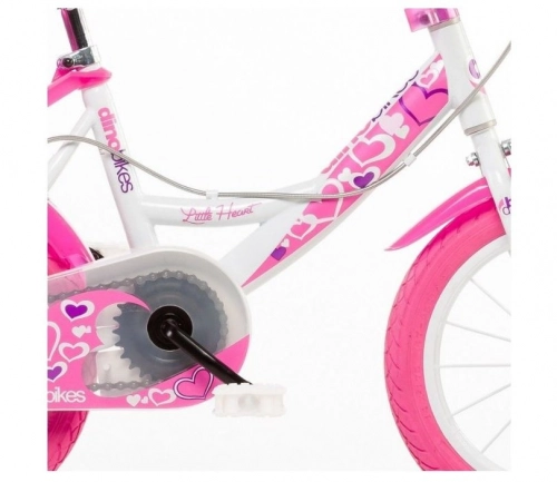 Bērnu divritenis velosipēds Dino bikes Little Heart 16" 164RN-05LH