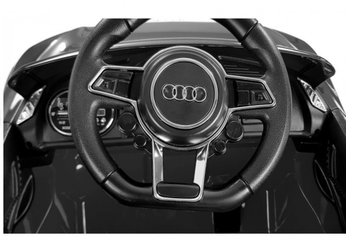 Bērnu elektromobilis ar pulti AUDI R8 Spyder black