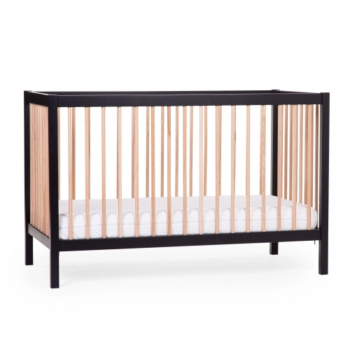 Bērnu gulta 60x120 cm Childhome Cot 97 Black Natural