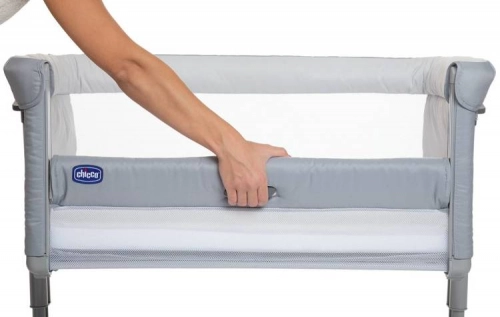 Детская приставная кроватка Chicco Next2Me Dream Evo Grey Re_Lux