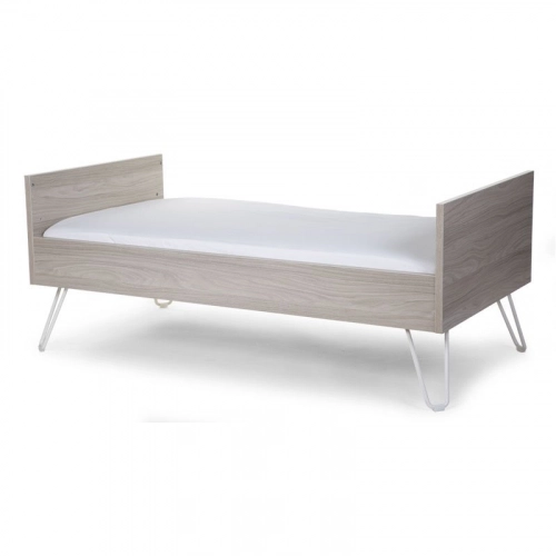 Bērnu gulta-transformeris CHILDHOME Ironwood Ashen Cot Bed + Slats