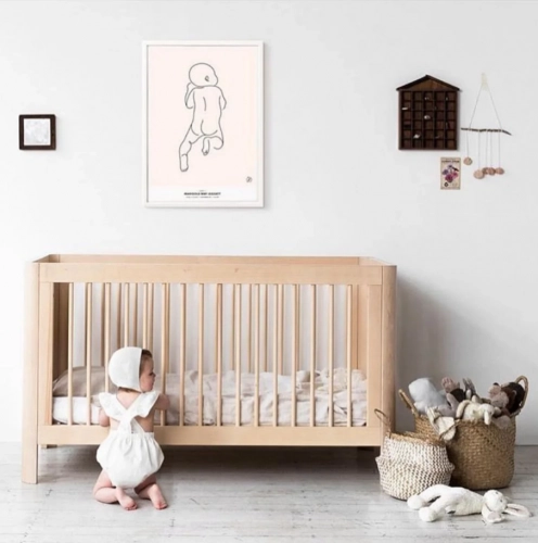 Bērnu gulta TROLL Sun Natural COT-SU0337-NAT