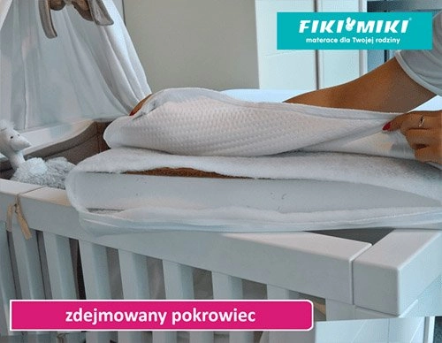 Детский матрас 120 x 60 кокос-поролон-кокос Fiki Miki Lux Komfort Line