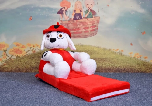 Bērnu mīksts krēsls - gulta Paw Patrol