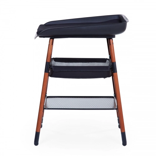 Детский пеленальный столик с полками Childhome Evolux Nut Black