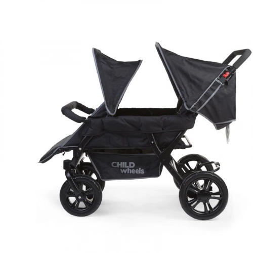 Bērnu rati četriem CHILDHOME CHILDWHEELS Two by two + RC