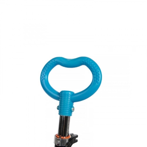 Bērnu skrejritenis ar rokturi Scooter Blue LED 5in1