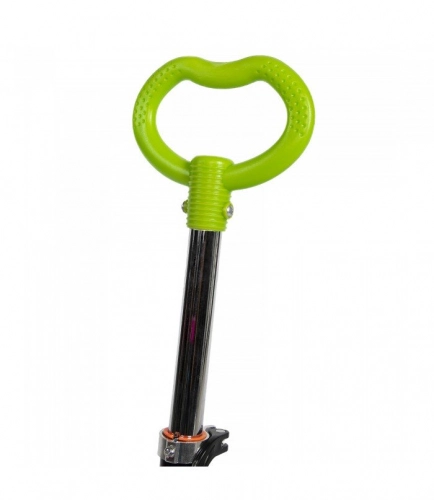 Bērnu skrejritenis ar rokturi Scooter Green LED 5in1