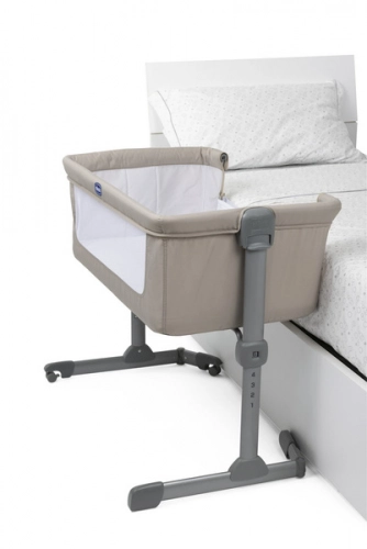 Bērnu šūpulis Chicco Next2Me Co-Sleep Essential Dune Re Lux
