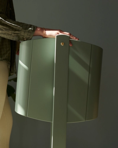 Bērnu šūpulis TROLL Wave Light Green/Wax SWC-WA0642-LGR/WAX