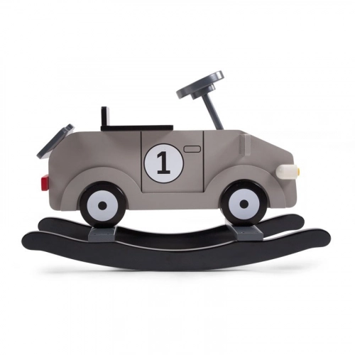 Bērnu šūpuļkrēsls Mašīna Childhome Rocking My First Car Grey