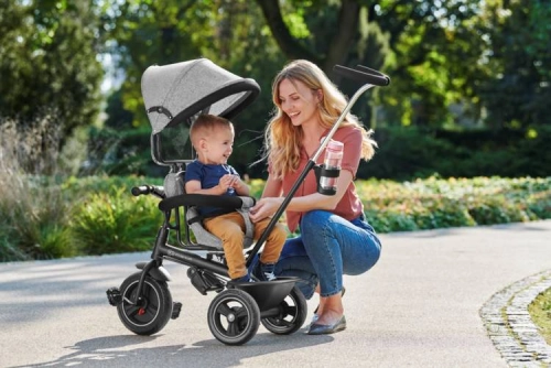 Bērnu trīsritenis Kinderkraft Freeway Green 3in1