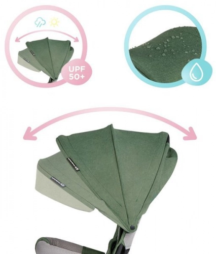 Bērnu trīsritenis Kinderkraft Spinstep 5in1 Marvelous pink