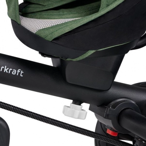 Bērnu trīsritenis Kinderkraft Spinstep 5in1 Platinum grey
