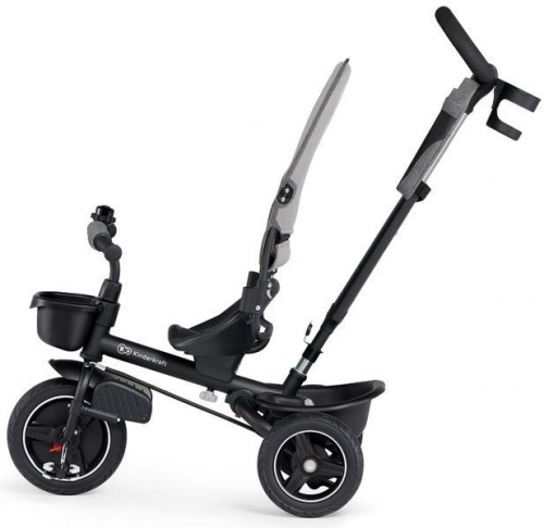 Bērnu trīsritenis Kinderkraft Spinstep 5in1 Platinum grey