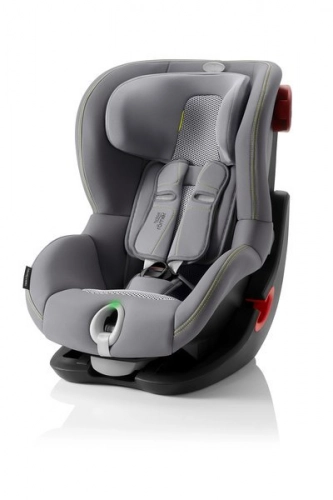 Britax Romer King II LS Cool Flow - Silver Black frame Bērnu autosēdeklis 9-18 kg