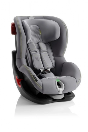 Britax Romer King II LS Cool Flow - Silver Black frame Bērnu autosēdeklis 9-18 kg