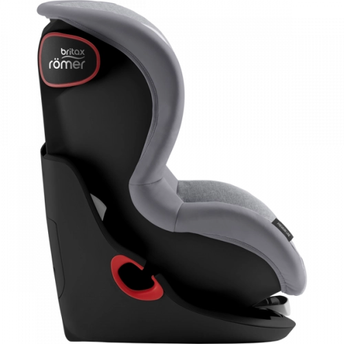 Britax Romer King II LS Cool Flow - Silver Black frame Bērnu autosēdeklis 9-18 kg