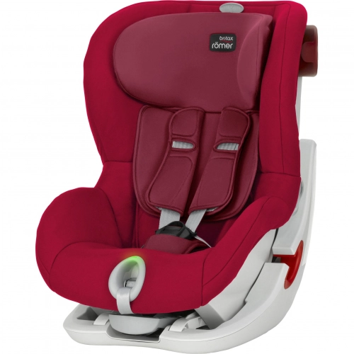 Britax Romer King II LS Flame Red White frame Bērnu autosēdeklis 9-18 kg