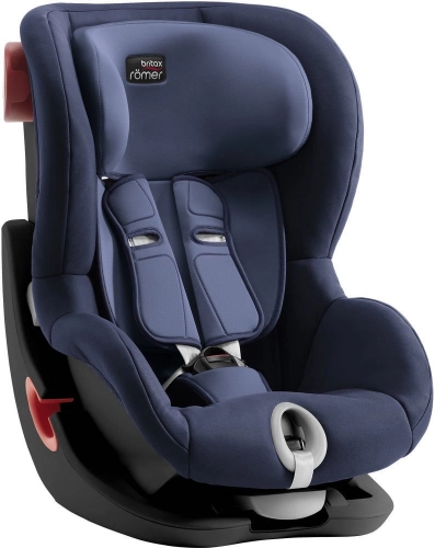 Britax Romer King II Fire Moonlight Blue Black frame Детское автокресло 9-18 кг