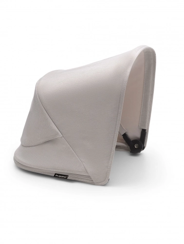 Bugaboo Fox 5 Grey Melange Bērnu rati 2in1 Black Rāmis + Jumts Misty White