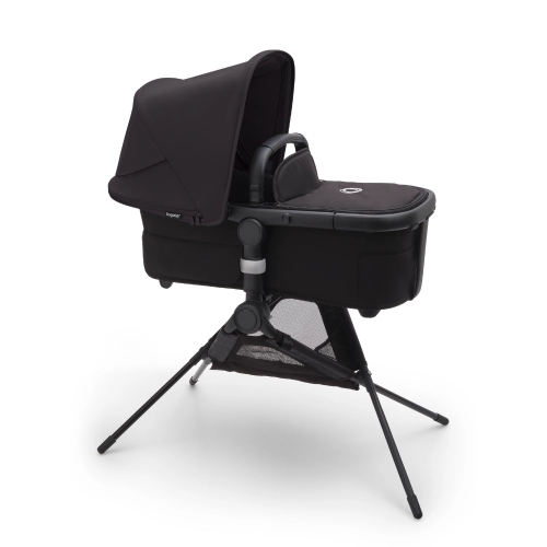 Bugaboo Fox 5 Grey Melange Bērnu rati 2in1 Grafīta rāmis + Jumts Breezy Midnight Black