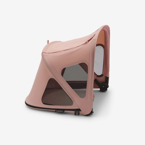 Bugaboo Fox 5 Grey Melange Bērnu rati 2in1 Grafīta rāmis + Jumts Breezy Sandy Pink