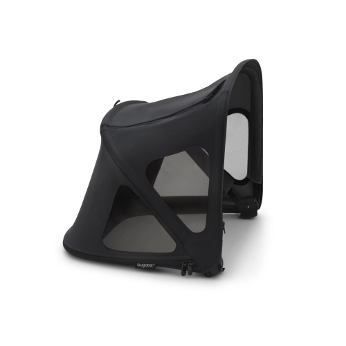 Bugaboo Fox 5 Midnight black Bērnu rati 2in1 Grafīta rāmis + Melns jumts Breezy V2