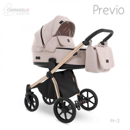 Camarelo Previo PR-2 Bērnu rati 2in1